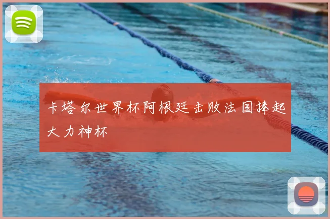 卡塔尔世界杯阿根廷击败法国捧起大力神杯